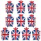 Big Dot of Happiness Cheerio, London - Table Decorations - British UK Party Fold and Flare Centerpieces - 10 Count